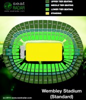 Wembley Stadium London Seatradar Com