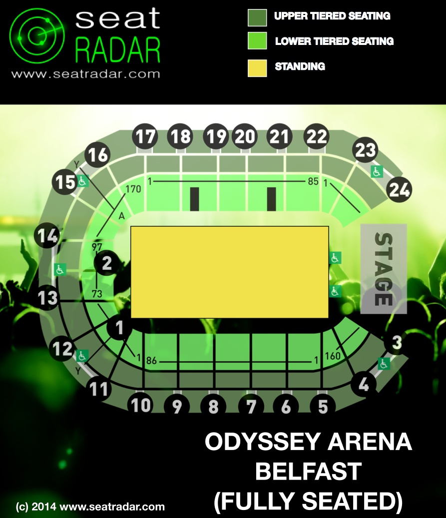 Odyssey Arena (Belfast) Standing