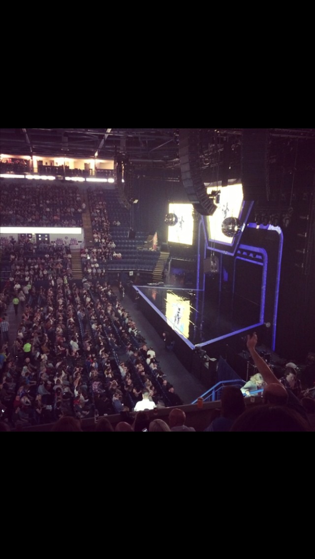 View from Capital FM Arena (Nottingham) Block F Row 26 Seat 4