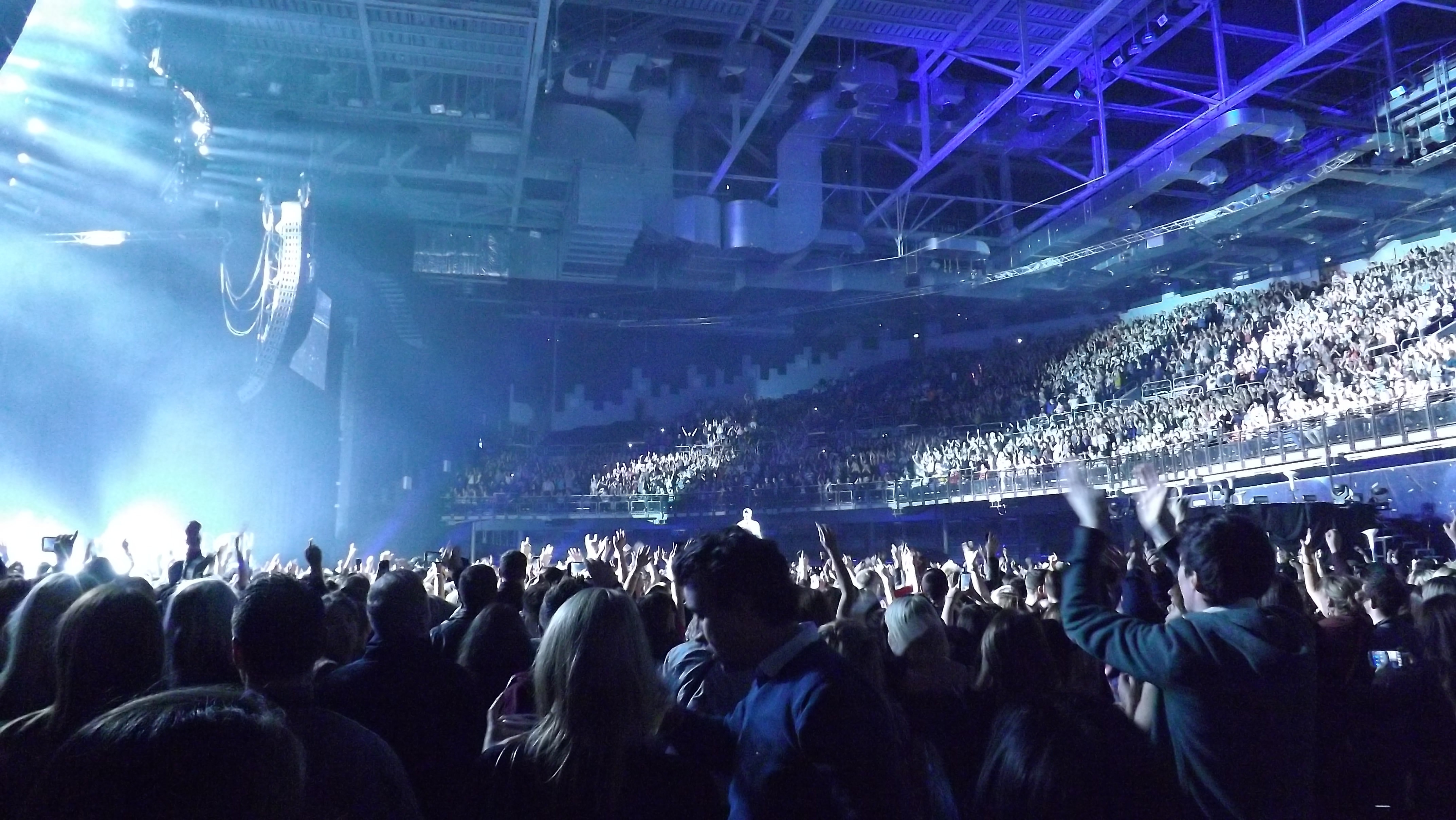 View from 3Arena (formerly O2) Arena (Dublin) (Standing)