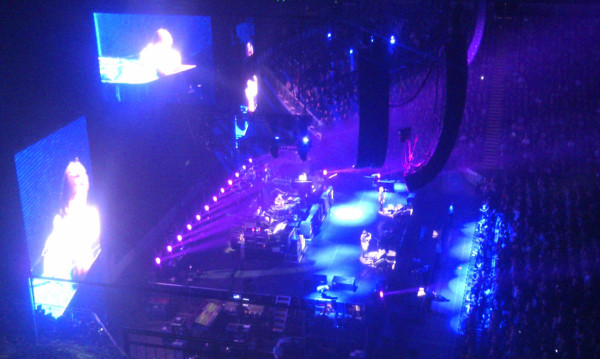 View from O2 Arena (London) Block 402