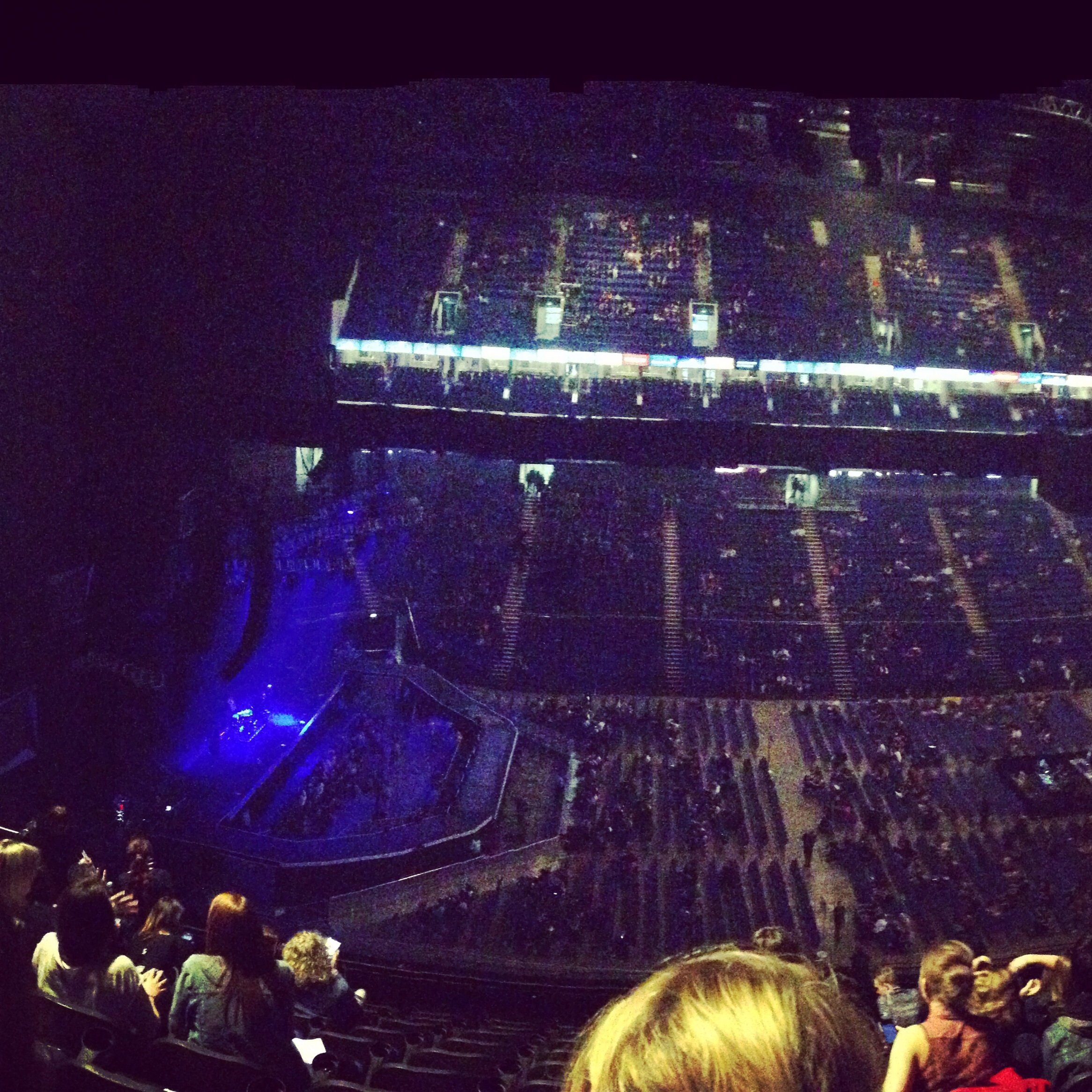 View from O2 Arena (London) Block 403 Row L Seat 498