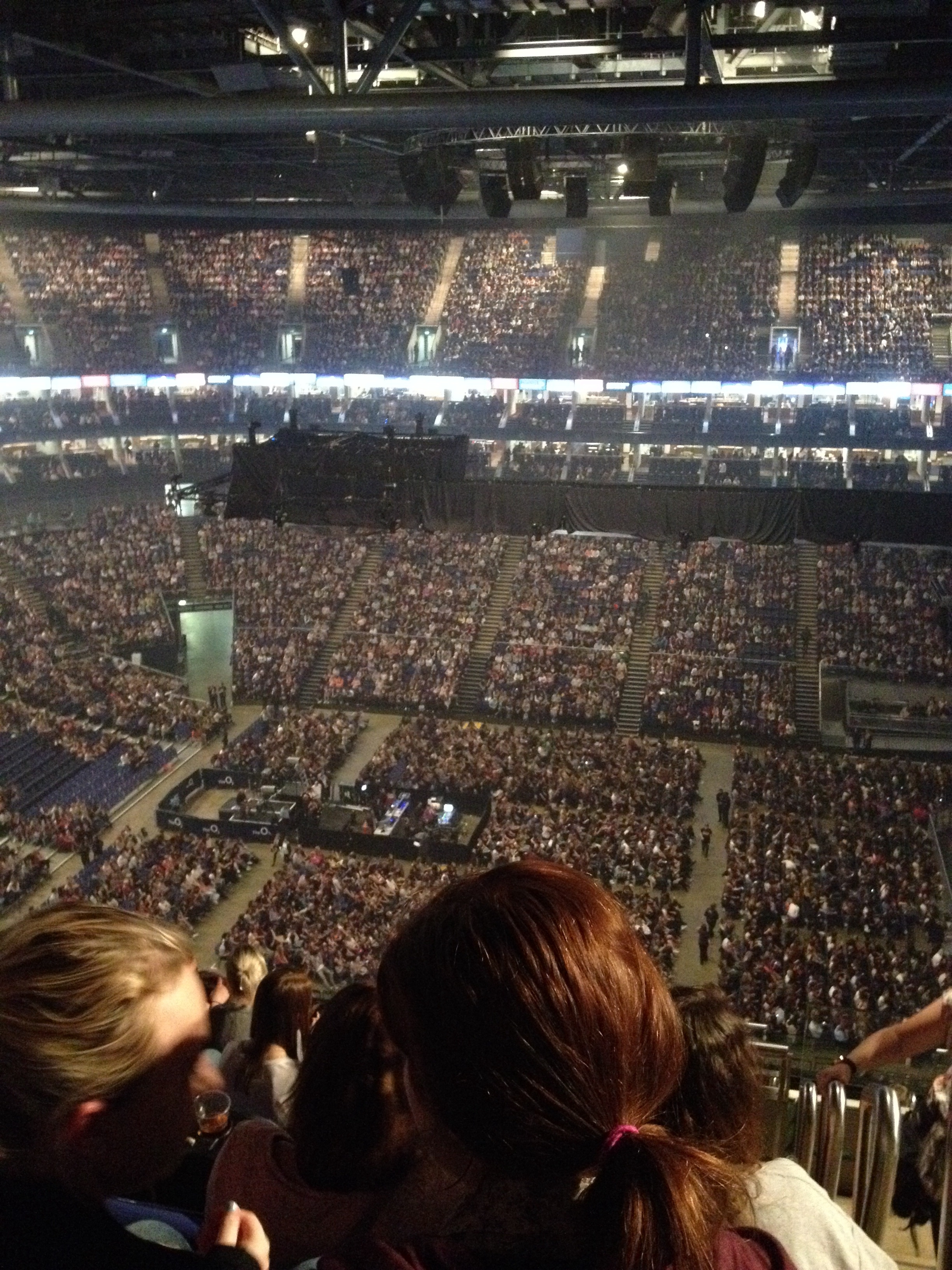 View from O2 Arena (London) Block 420 Row N Seat 930