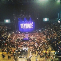 View from O2 Arena (London) Block 412 Row F Seat 727