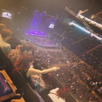 View from O2 Arena (London) Block 405 Row E Seat 555