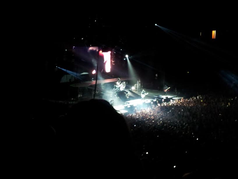 View from Phones4U Arena (Manchester) Block 103 Row V Seat 13 girlfromtheoutside