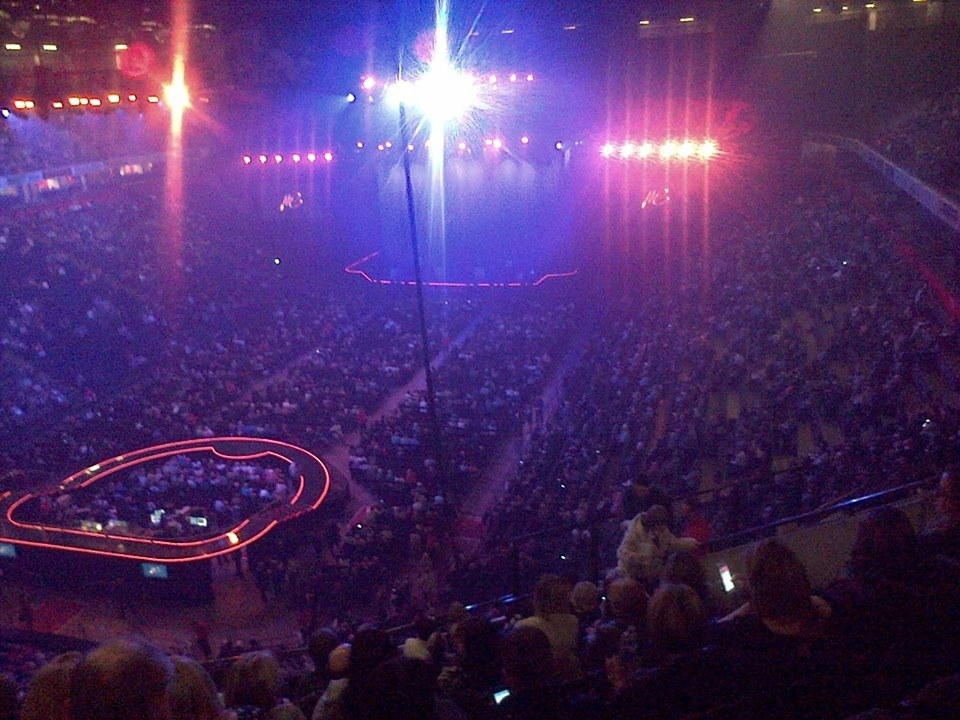 View from Phones4U Arena (Manchester) Block 210 Row K Seat 20