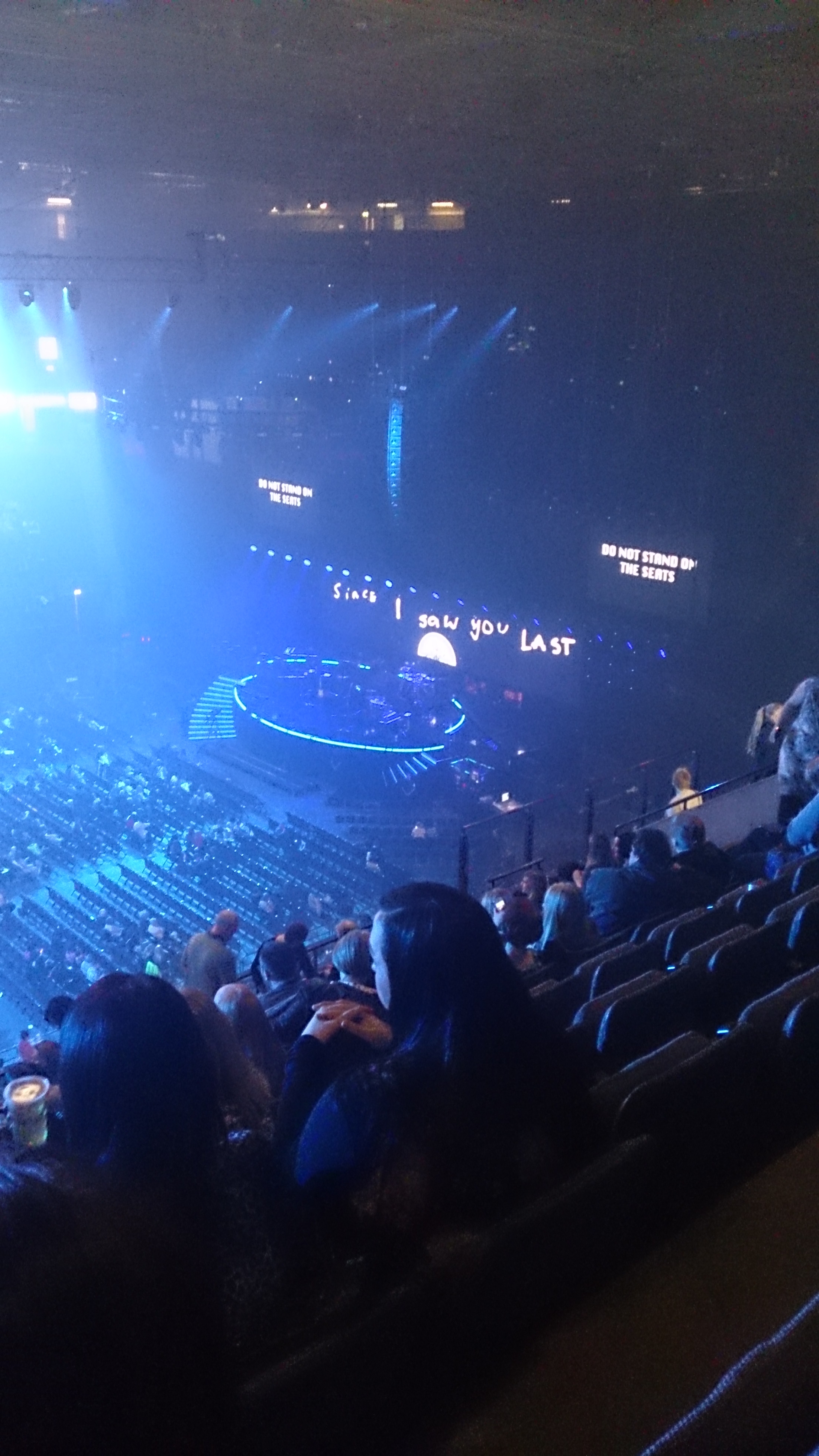 View from Phones4U Arena (Manchester) Block 214 Row L Seat 1