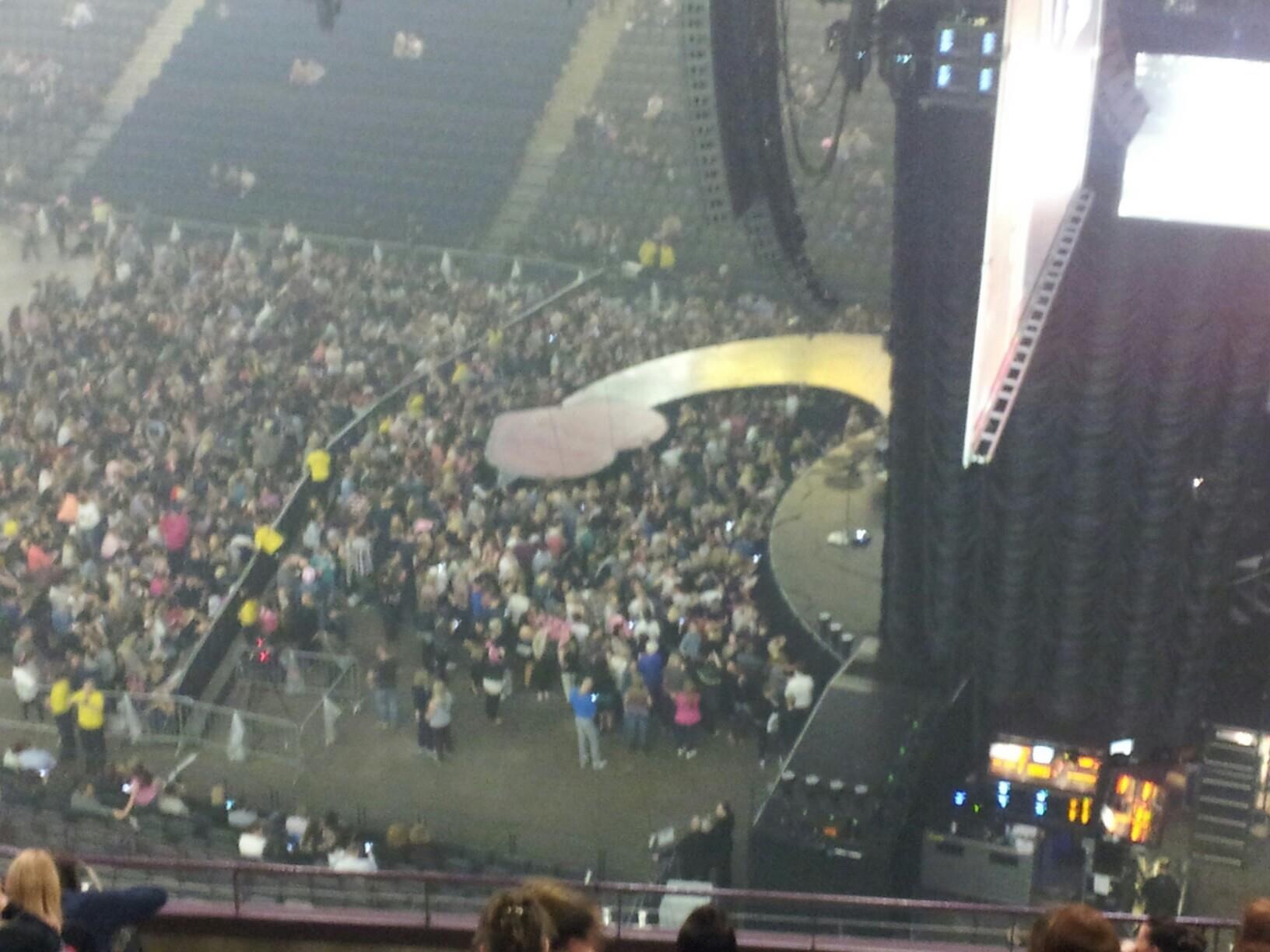 View from Phones4U Arena (Manchester) Block 216 Row M Seat 20